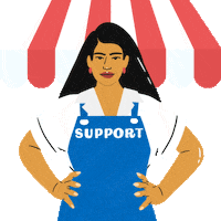 Small Business Shopping Sticker by Creative Courage