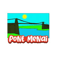 Menai Porthaethwy Sticker
