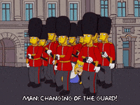 homer simpson queen GIF