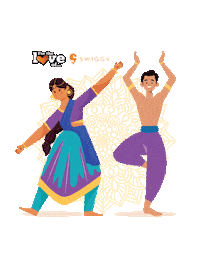 Dance Sticker by WeAreSwiggy