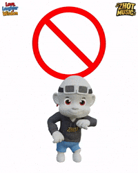 Stop No GIF by Zhot Music