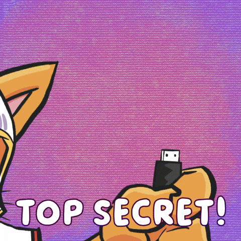 Stop Talking Top Secret GIF by VeeFriends