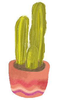 Illustration Plants Sticker