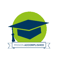 Mission Accomplished Graduation Sticker by Ruhr-Universität Bochum