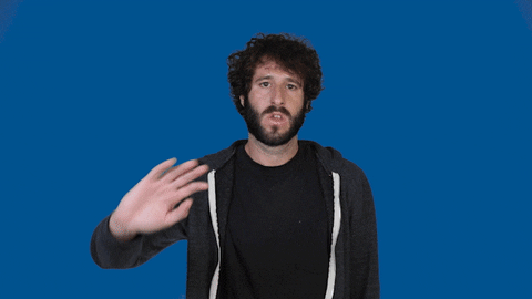 peace goodbye GIF by Lil Dicky