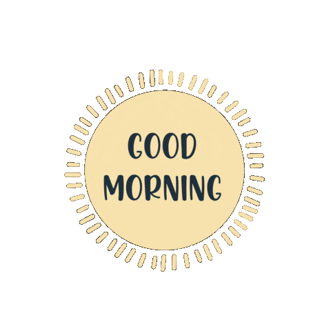mariahcreates giphyupload good good morning sun Sticker