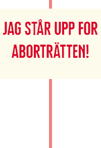 Abort Aborträtten Sticker by RFSU