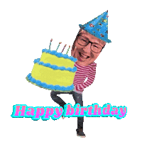 Happy Birthday Sticker by Hello Media
