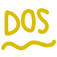 Dos Cuenta Sticker