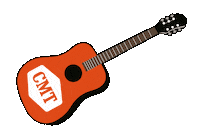 Country Music Guitar Sticker by CMT