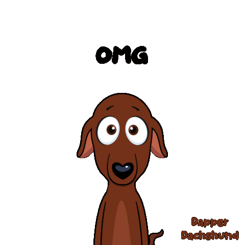 Dog Wow Sticker by VeeFriends