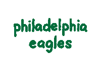 Philadelphia Eagles Football Sticker