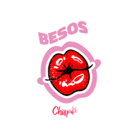 Valentines Day Kiss Sticker by Chispa App