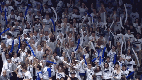 Fans Student GIF by Xavier Men's Basketball