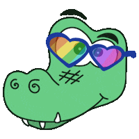 Proud Rainbow Sticker by University of Florida