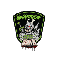 scumdogs of the universe bohab Sticker by GWAR