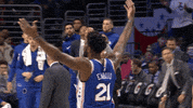 Lets Go Reaction GIF by NBA