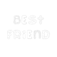 eightfortyfourAM white best friend random Sticker