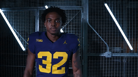 Go Blue Ncaa Football GIF by Michigan Athletics