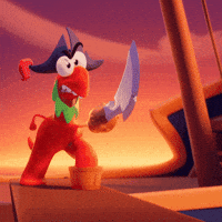 Warning Watch Out GIF by Claynosaurz