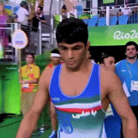 Wrestling Iran GIF
