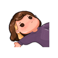 Tired Instagram Sticker