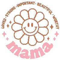 Mothers Day Vintage Sticker by Designs by Denae