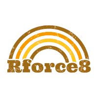 rforce8 sport clothes wear rforce8 Sticker