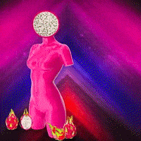 Fruit Dragonfruit GIF by The LSD Hotel