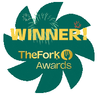 Gold Win Sticker by TheFork