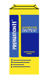 Ointment Sticker by Preparation H