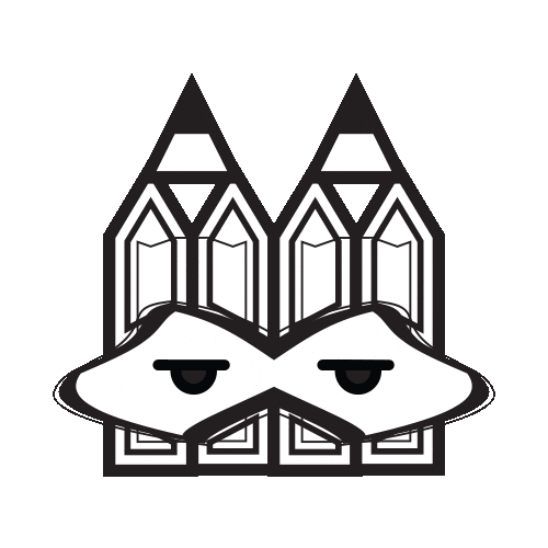 I See Dee Sticker by Stamatia Alexaki