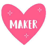 Heart Maker Sticker by LoveCrafts