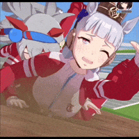 Gold Ship Uma GIF
