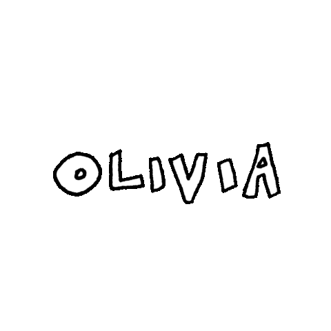 name olivia Sticker by odibz