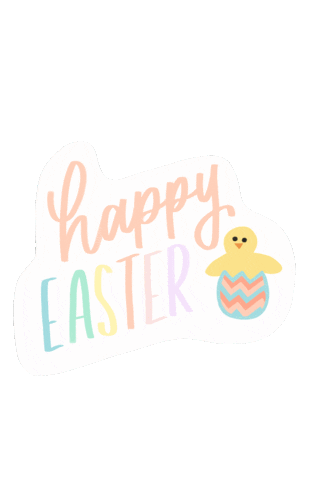 ADLetters giphyupload easter egg happy easter Sticker
