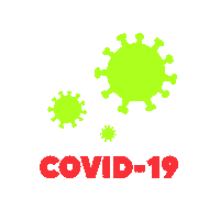 izeboutje mask covid corona safety Sticker