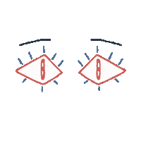 Blinking Blink Blink Sticker