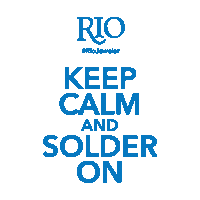 keep calm rio grande Sticker by Rio Grande Jewelry Supplies