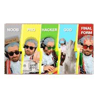 Hacker Evolving Sticker