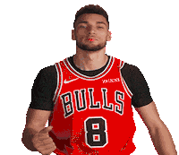 Zach Lavine Sticker by Chicago Bulls