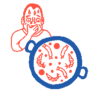 Paella Festes Sticker by Cassalla Cerveró