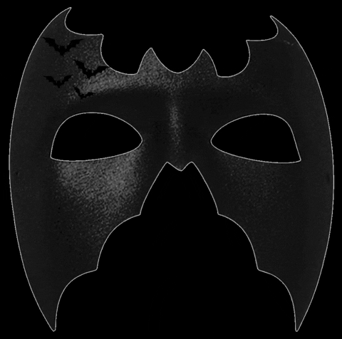 BatcaveRecords giphygifmaker giphyattribution mask batman GIF