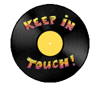 keep in touch Sticker by JD McCrary