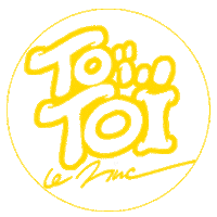 toitoilezinc logo toitoi lezinc Sticker