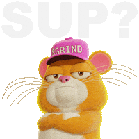 Whats Up Hello Sticker by Grind