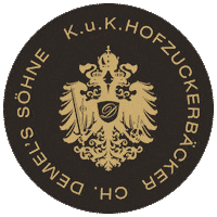 demel_wien logo vienna wien coffee shop Sticker