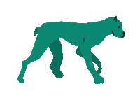 dog Sticker by Glenda Lissette