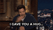 Tonight Show Hug GIF by The Tonight Show Starring Jimmy Fallon