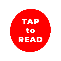 TEXSIB here tap read print Sticker